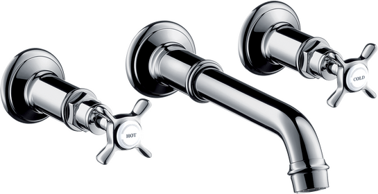 AXOR Washbasin mixers: AXOR Montreux, 3-hole basin mixer for