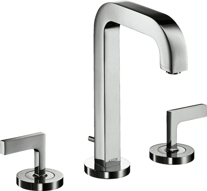 AXOR Citterio M Modern Minimalist Hand Polished 1-Handle 13-inch Tall Bathroom Sink Faucet in Chrome, 34120001 並行輸入品 - 2