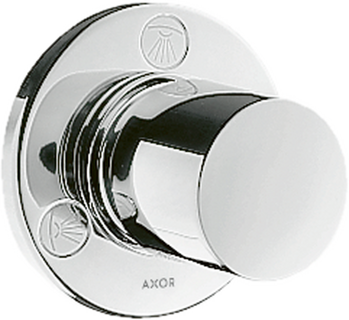 AXOR Uno Set de finition pour robinet d'arrêt et inverseur Trio / Quattro — visuel fabricant illustratif