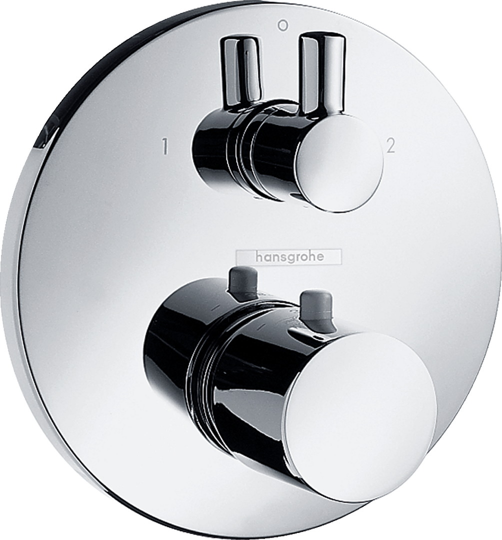 Thermostat concealed with valve