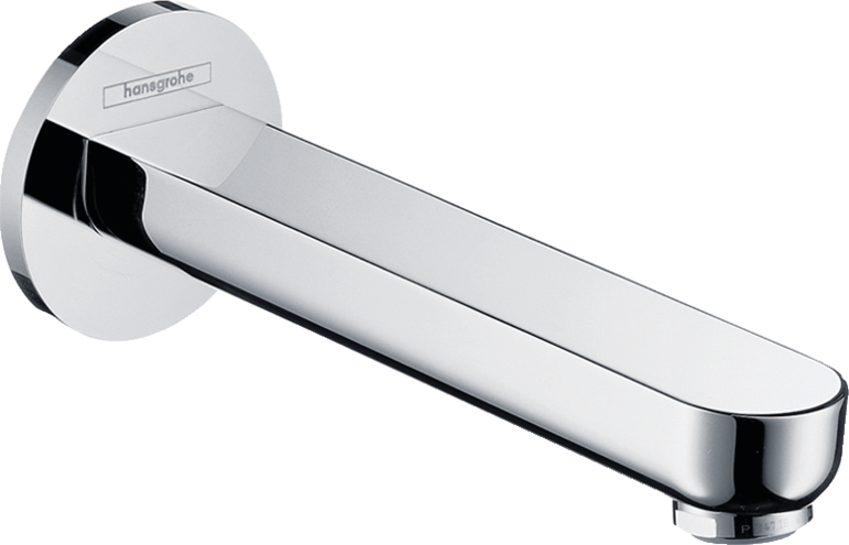 Hansgrohe Bath Fillers Metris S Spout Item No 14420000 Int - Hansgrohe Wall Mounted Bath Spout