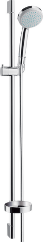 Shower set Vario with shower bar 90 cm and soap dish