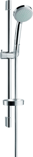 hansgrohe Wall bar sets: Croma 100, Shower set Vario with shower