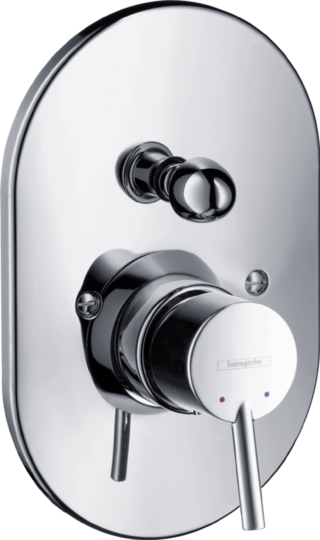 Single lever bath mixer for concealed installation