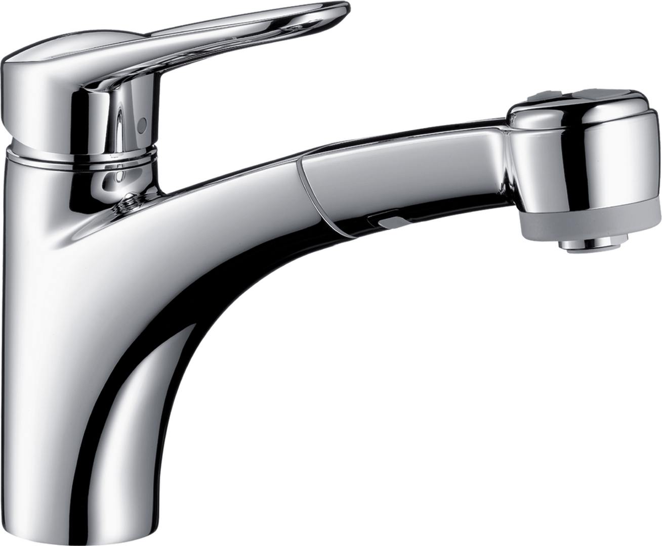 Single Lever Kitchen Mixer DN15 with pull-out spray