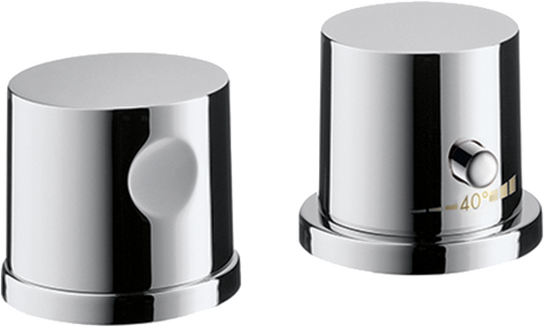 2-Loch Wannenrandarmatur mit Thermostat