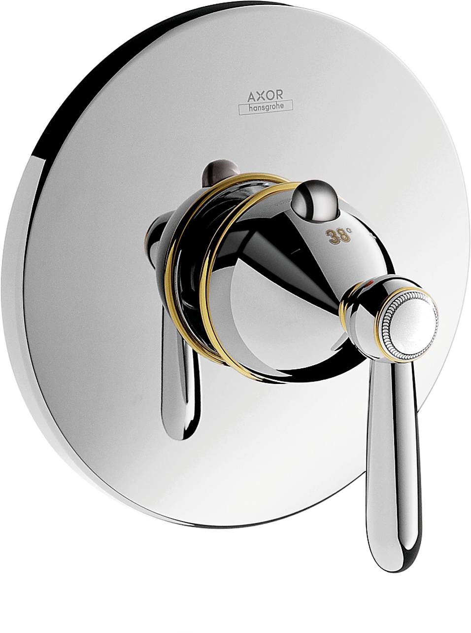 Set de finition pour mitigeur thermostatique encastré poignée manette