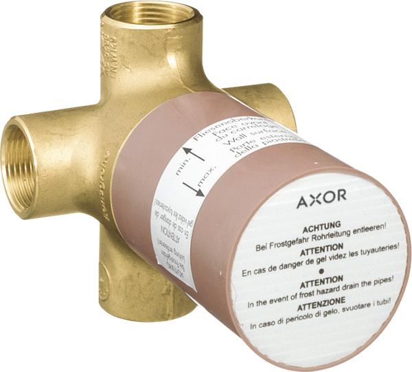 Grundkörper für Quattro 4-Wege Umstellventil Unterputz