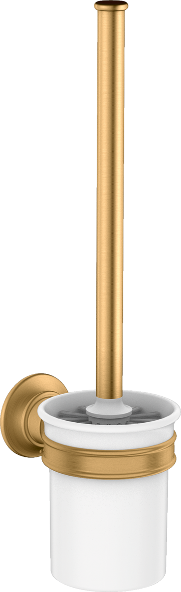 Toilet brush holder wall-mounted