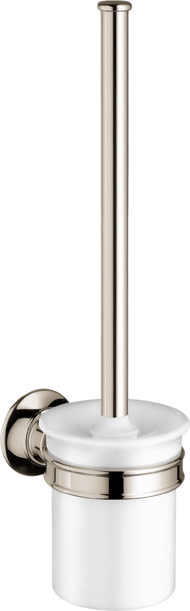 Toilet brush holder wall-mounted