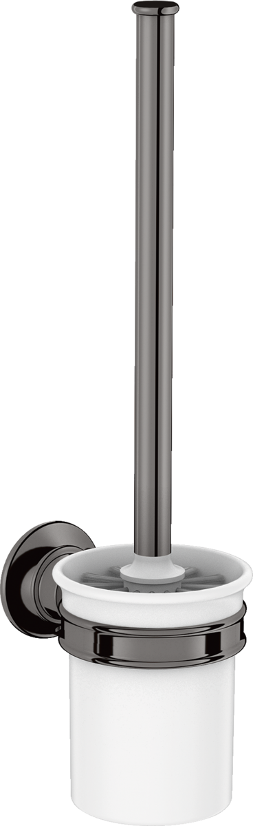 Toilet brush holder wall-mounted