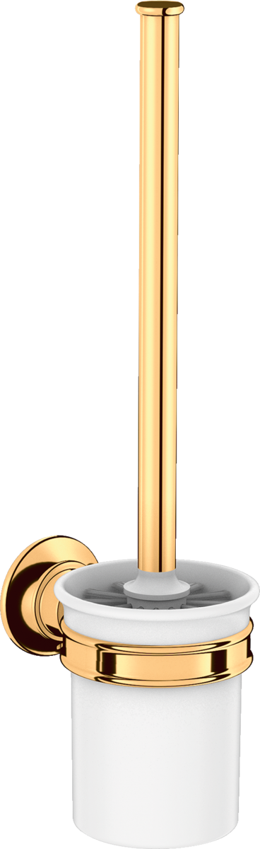 Toilet brush holder wall-mounted