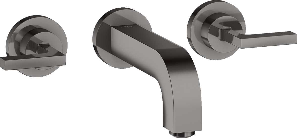 3-Loch Waschtischarmatur Unterputz für Wandmontage mit Auslauf 162 mm