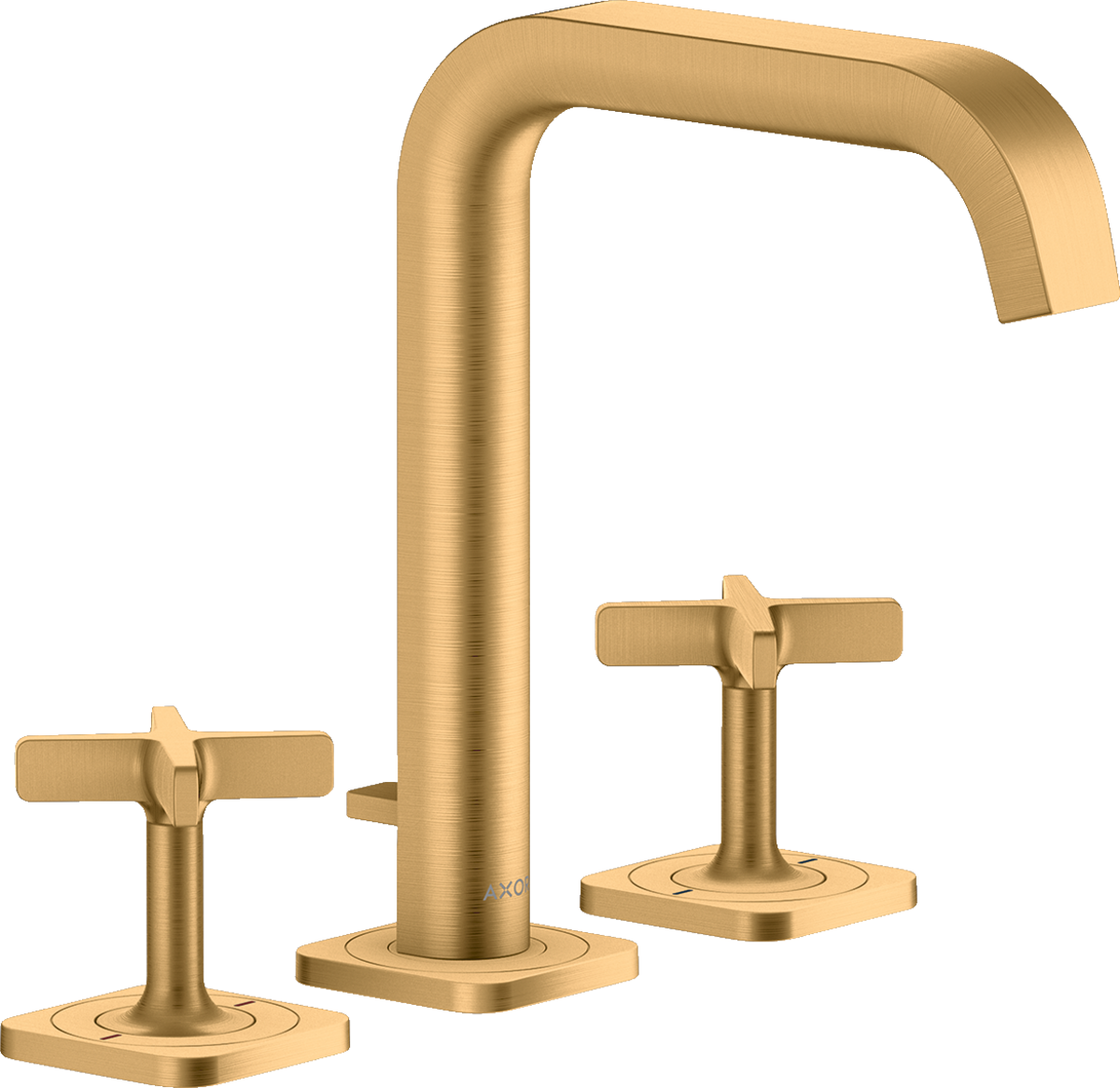 3-hole basin mixer 170 with escutcheons and pop-up waste set