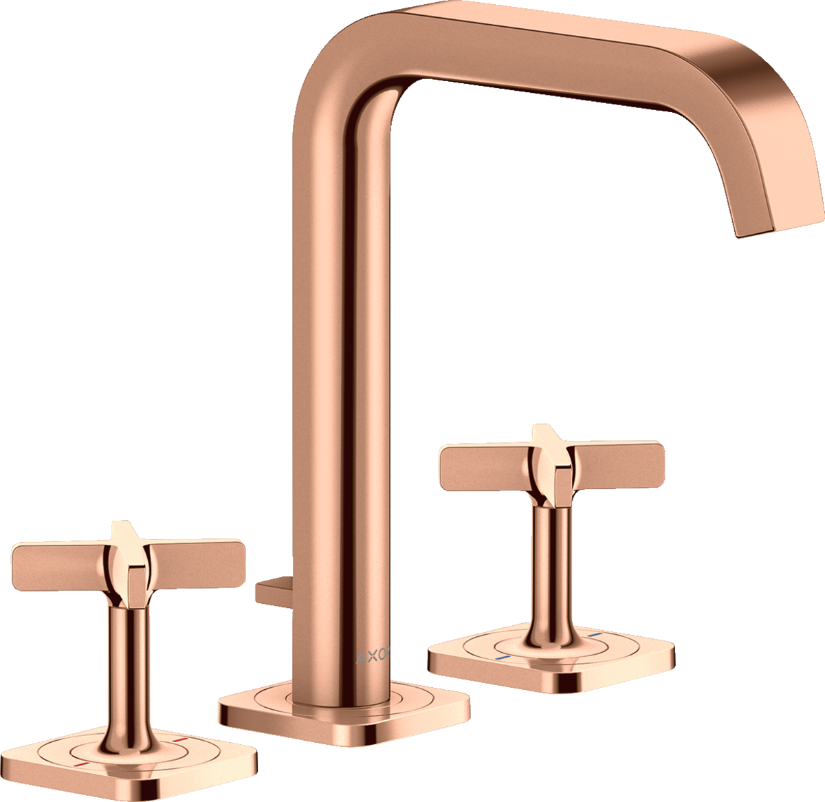 3-hole basin mixer 170 with escutcheons and pop-up waste set