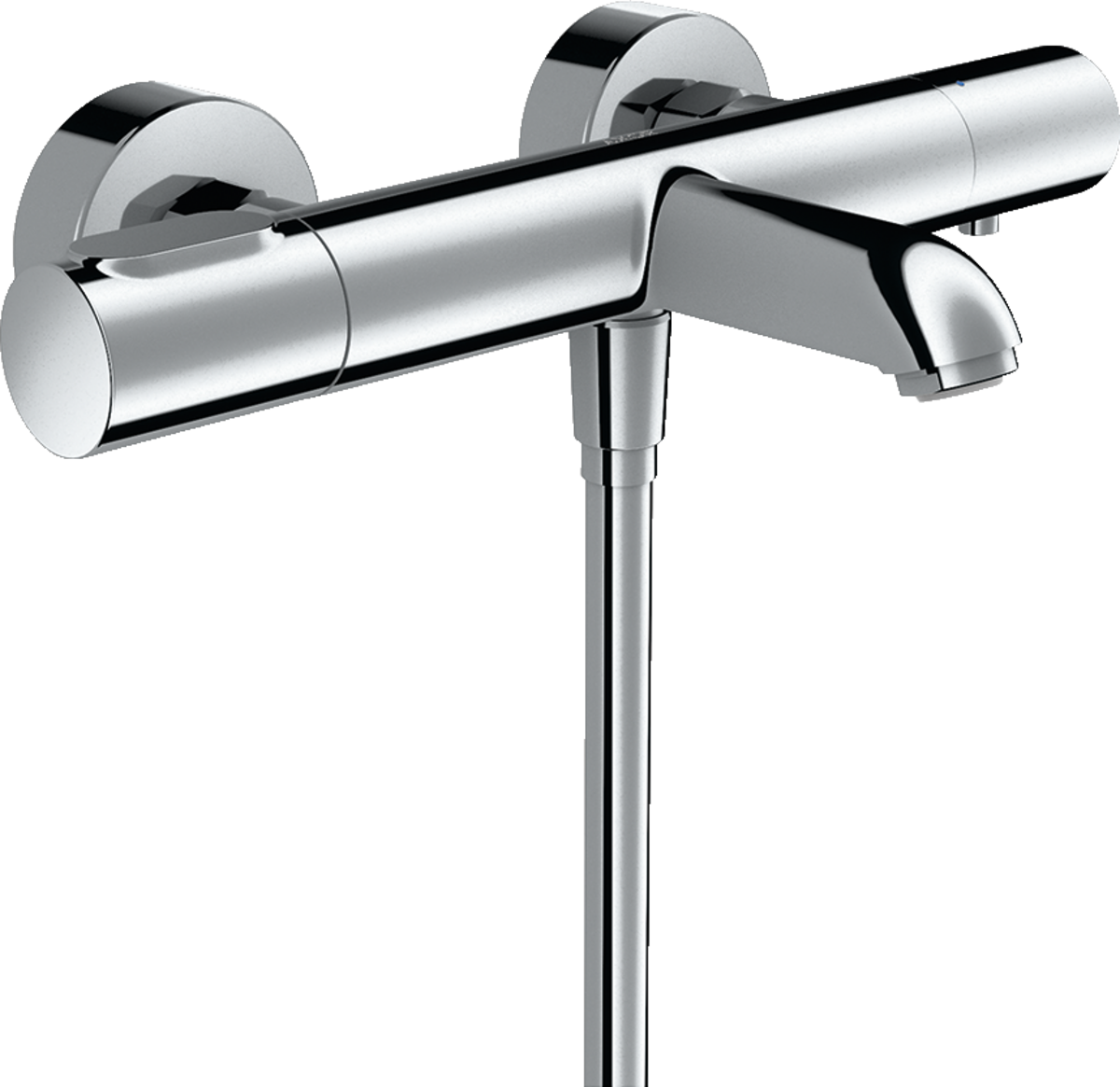 Bath thermostat for exposed installation