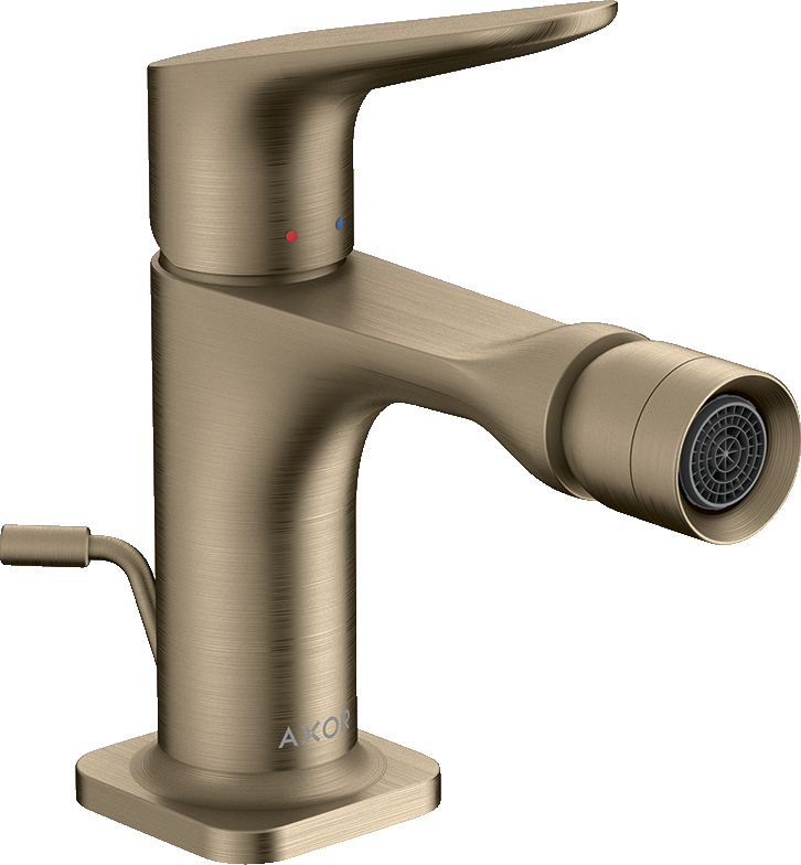 Mezclador monomando de bidé con vaciador automático