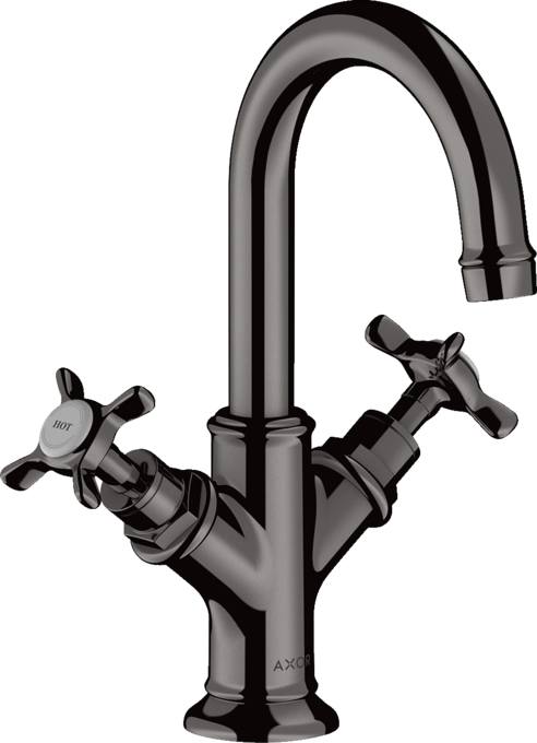 AXOR Montreux ​Mélangeur de lavabo 160 poignée croisillon pour lave-mains avec tirette et vidage — 16505330
