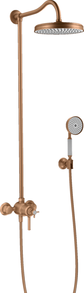 Showerpipe con termostato y ducha fija 1jet Showerpipe con termostato y ducha fija 1jet