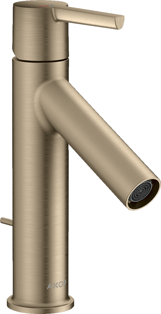 Einhebel-Waschtischmischer 100 CoolStart mit Hebelgriff und Zugstangen-Ablaufgarnitur