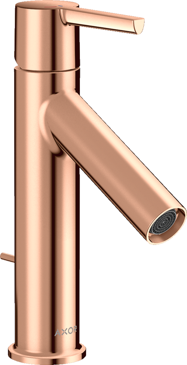 Einhebel-Waschtischmischer 100 CoolStart mit Hebelgriff und Zugstangen-Ablaufgarnitur