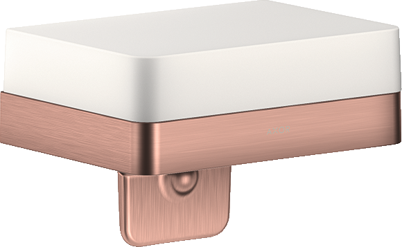 Liquid soap dispenser with shelf