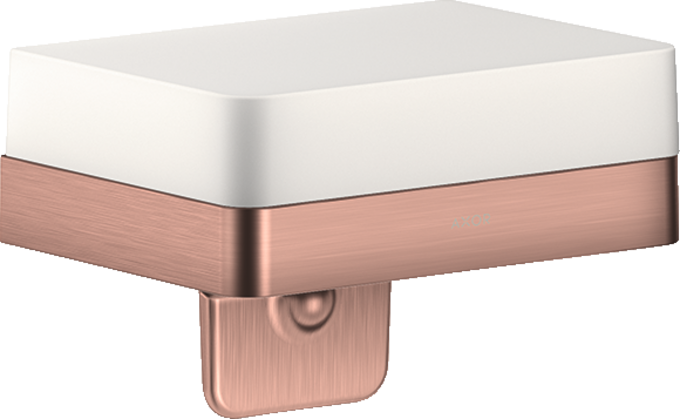 AXOR Universal Softsquare Distributeur de savon liquide avec tablette — 42819310