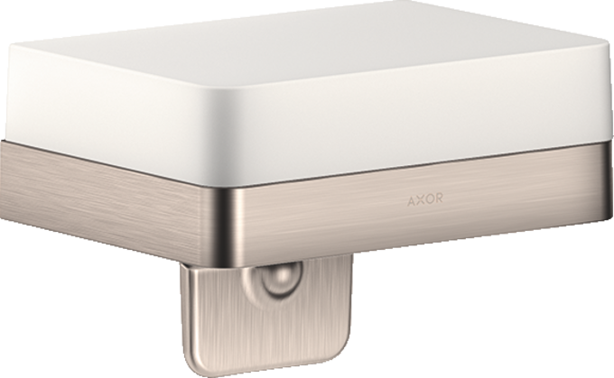 AXOR Universal Softsquare Distributeur de savon liquide avec tablette — 42819800