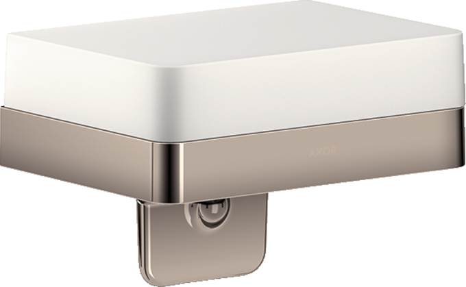 AXOR Universal Softsquare Distributeur de savon liquide avec tablette — 42819830