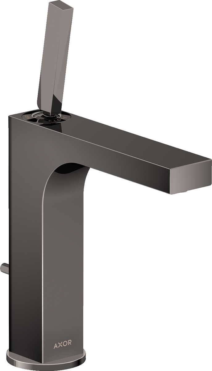 Single lever basin mixer 160 with pin handle and pop-up waste set