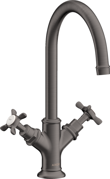 AXOR Montreux Mélangeur de lavabo 210 poignées croisillons avec tirette et vidage — 16502340
