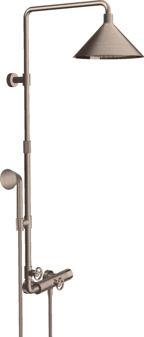 AXOR Showers/Front Colonne de douche thermostatique avec douche de tête 240 2jet — 26020820