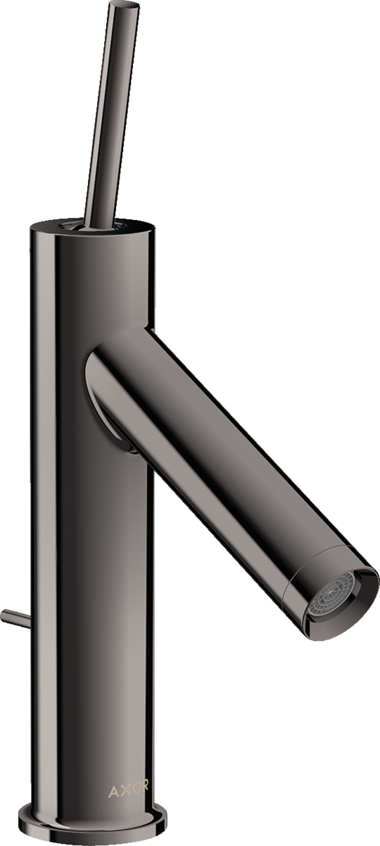 Single lever basin mixer 90 with pin handle and pop-up waste