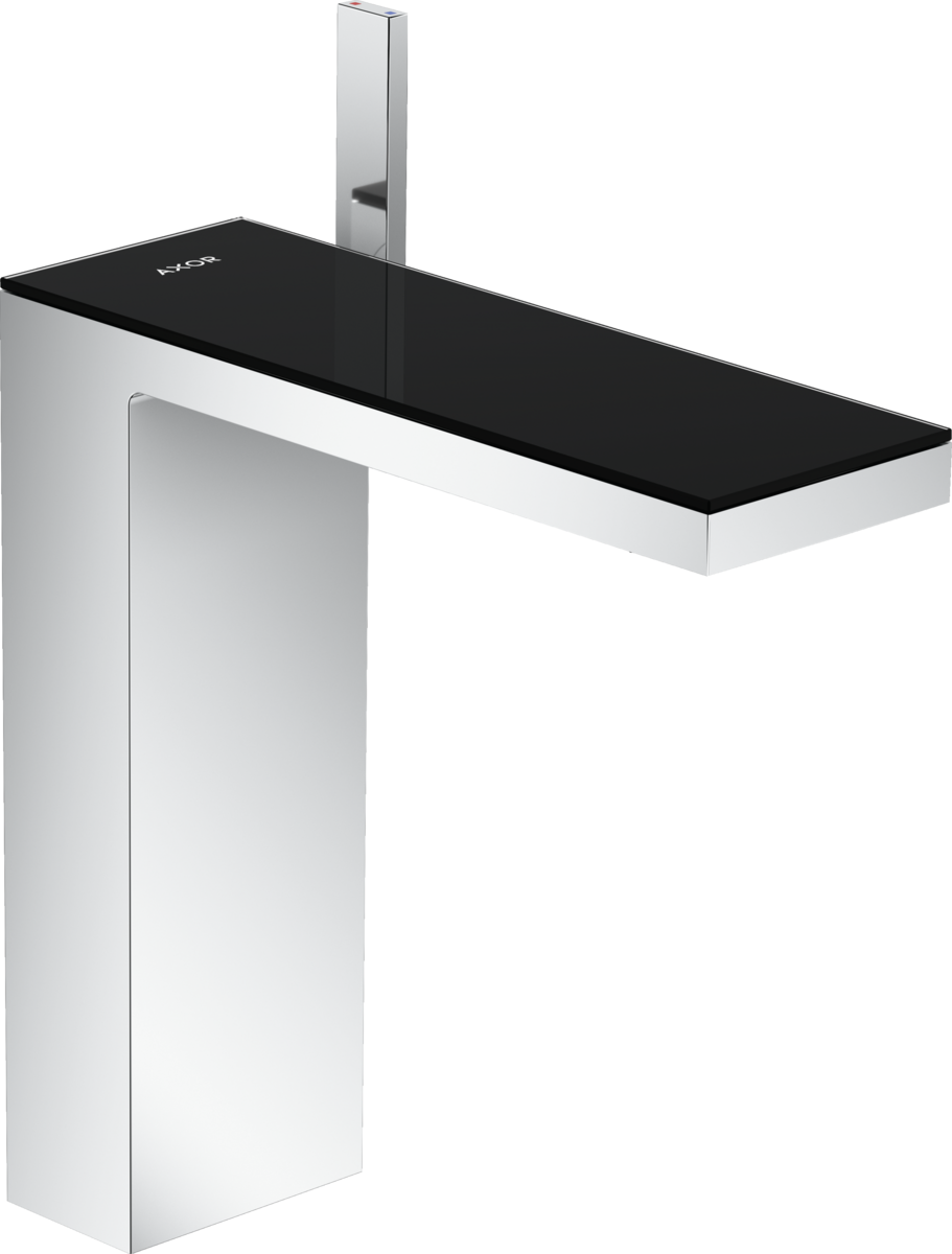 Single lever basin mixer 230 for wash bowls with push-open waste set