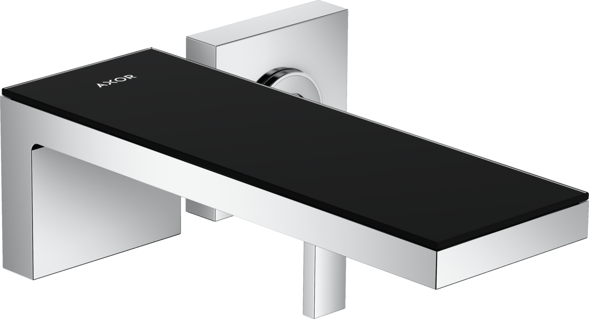 Single lever basin mixer for concealed installation wall-mounted with spout 221 mm