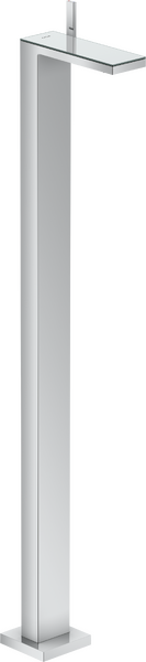 Einhebel-Waschtischmischer bodenstehend mit Push-Open Ablaufgarnitur