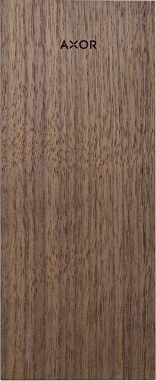 Plaque 200 noyer noir