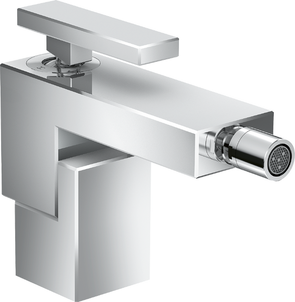 Mitigeur de bidet avec bonde push-open Mitigeur de bidet avec bonde push-open