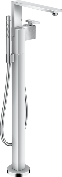 Mitigeur bain/douche encastré au sol avec coupe diamant Mitigeur bain/douche encastré au sol avec coupe diamant