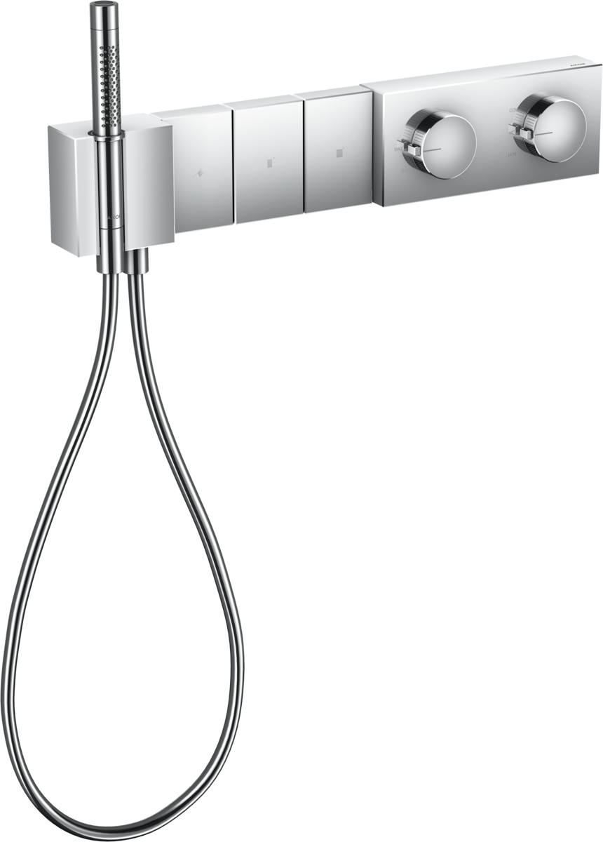 AXOR Edge Shower mixers: two-handle, 4 functions, Chrome, Item No 