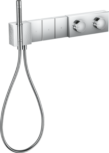 ku-mo-ma AXOR Edge Shower mixers: two-handle, 3 outlets, Chrome, Item