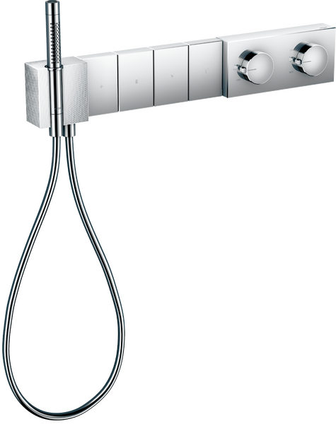 Thermostatmodul Select 610/100 Unterputz für 4 Verbraucher - Diamantschliff Thermostatmodul Select 610/100 Unterputz für 4 Verbraucher - Diamantschliff