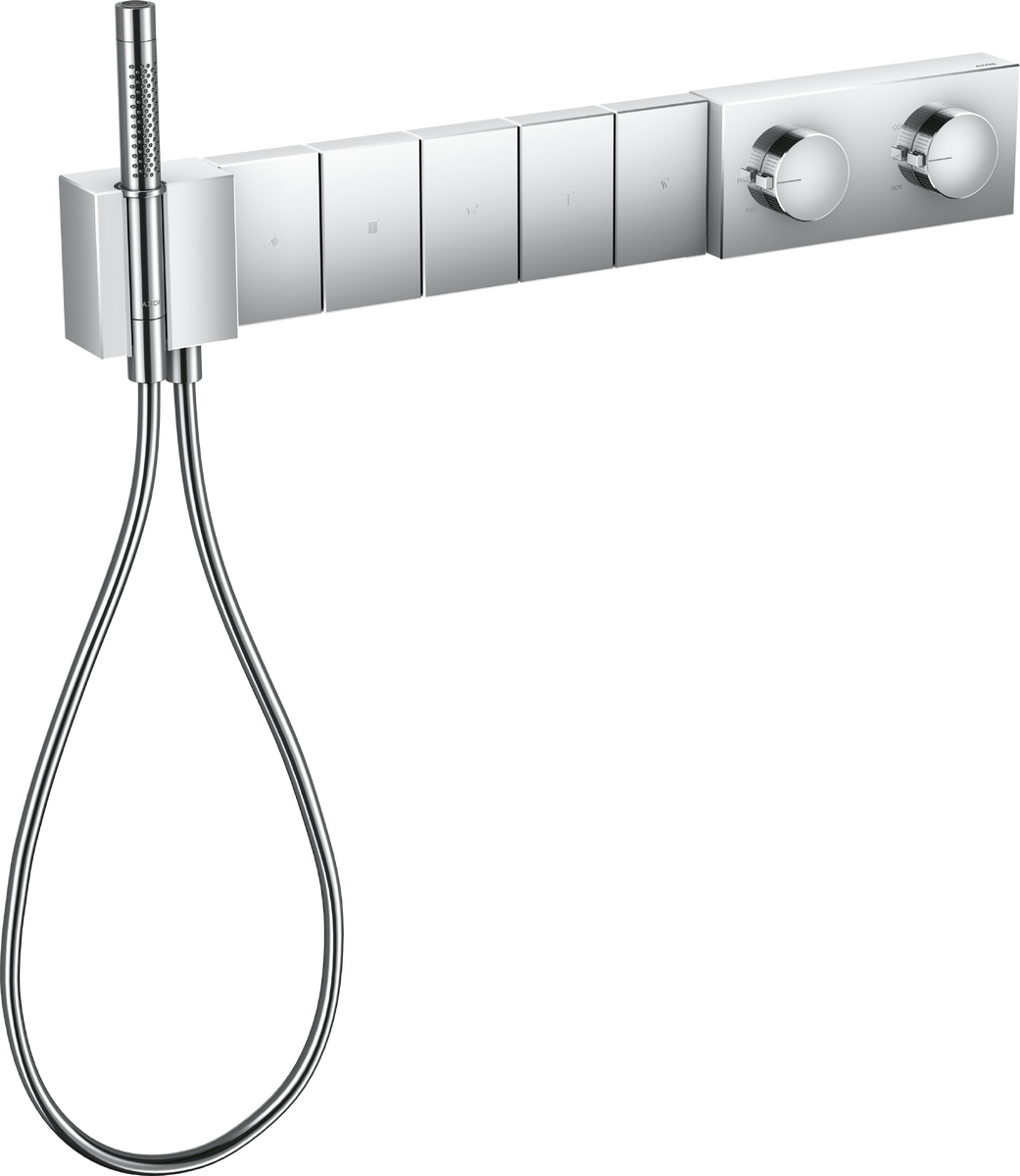 Modulo termostatico Select 680/100 ad incasso per 5 utenze