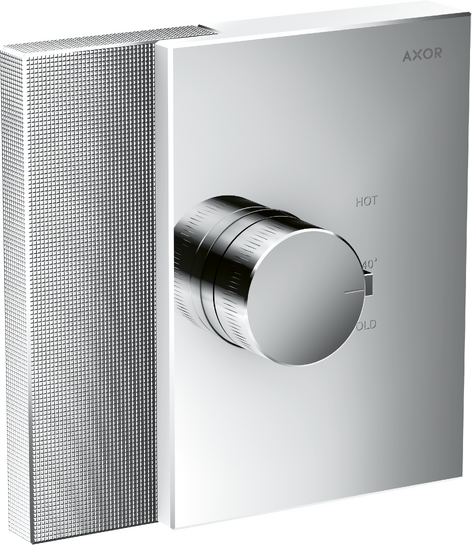 Termostat Highflow til innbygging - diamantslipt