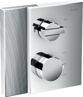 AXOR Edge Shower mixers: two-handle, 2 functions, Chrome, Item No
