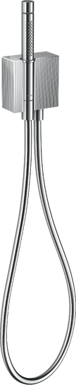 wandhouder met staafhanddouche 2jet en doucheslang -Diamond Cut