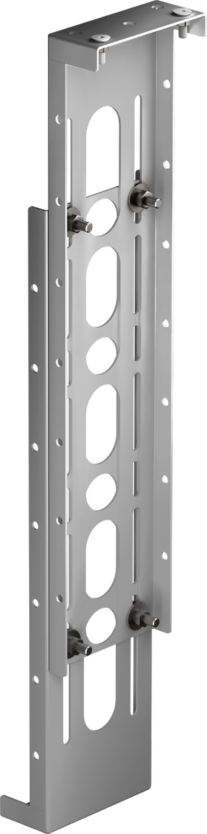 Mounting angle set for installation plate for tile mounted installation
