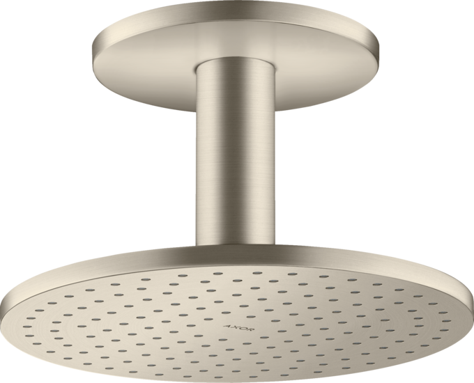 AXOR ShowerSolutions Douche de tête 250 1jet avec raccordement plafond 100 mm — 35286820