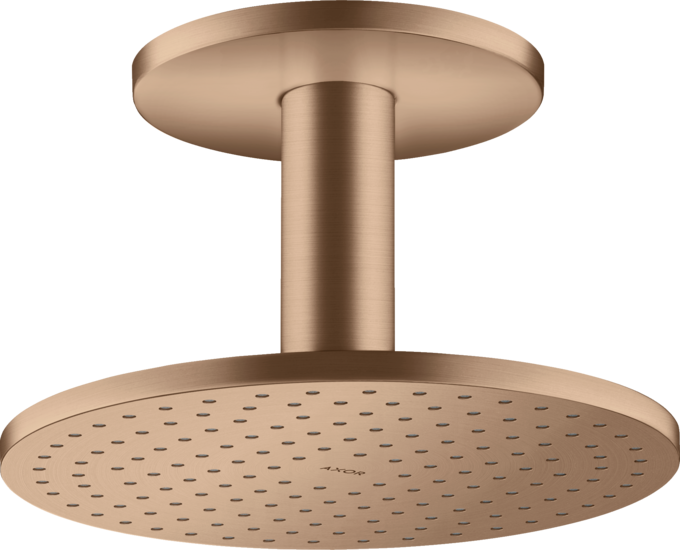 AXOR ShowerSolutions Douche de tête 250 1jet avec raccordement plafond 100 mm — 35286310