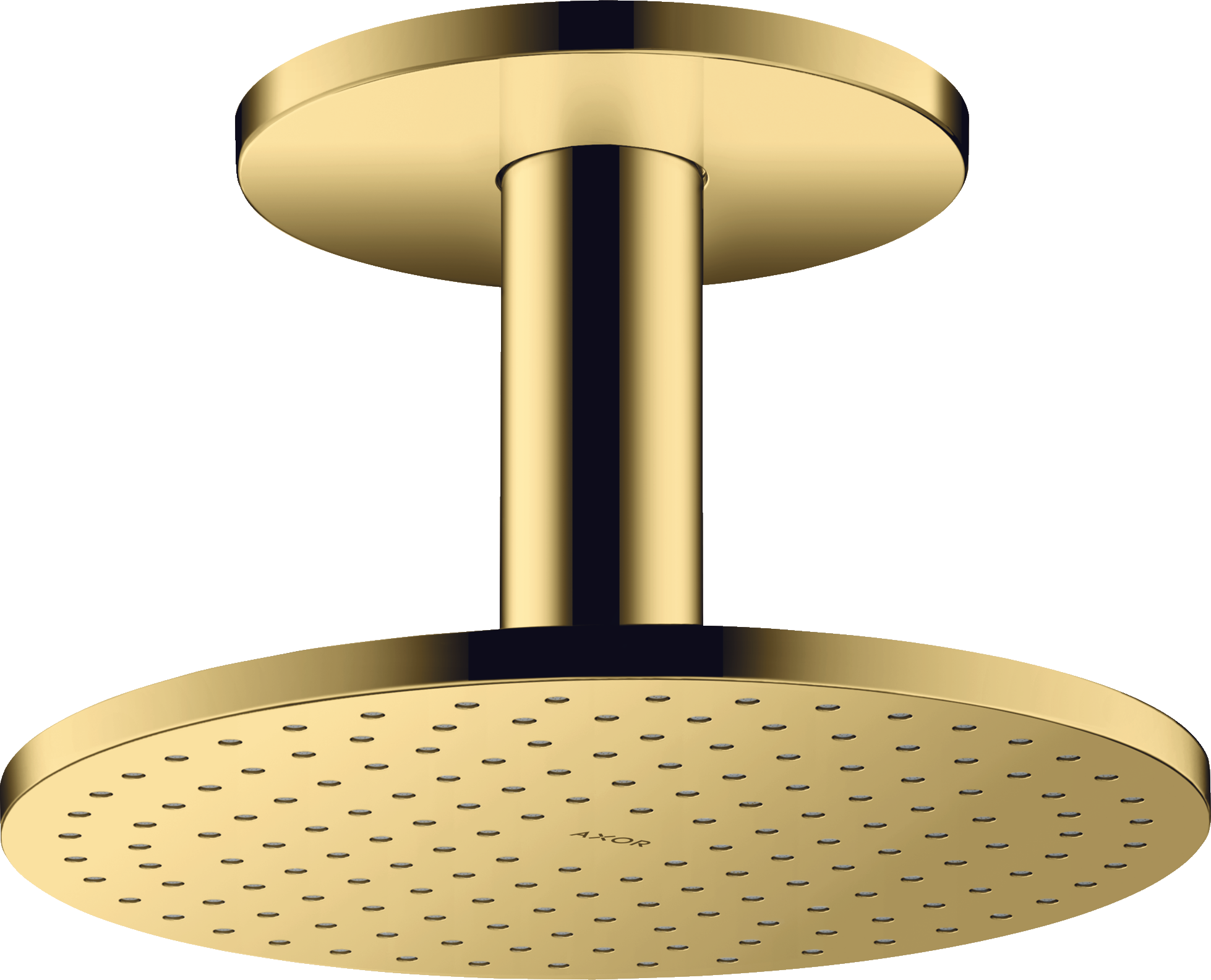 Douche de tête 250 1jet avec raccordement plafond 100 mm